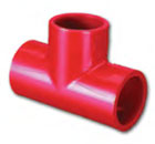 Spojka-T, 25mm, červená, cena za 1 ks